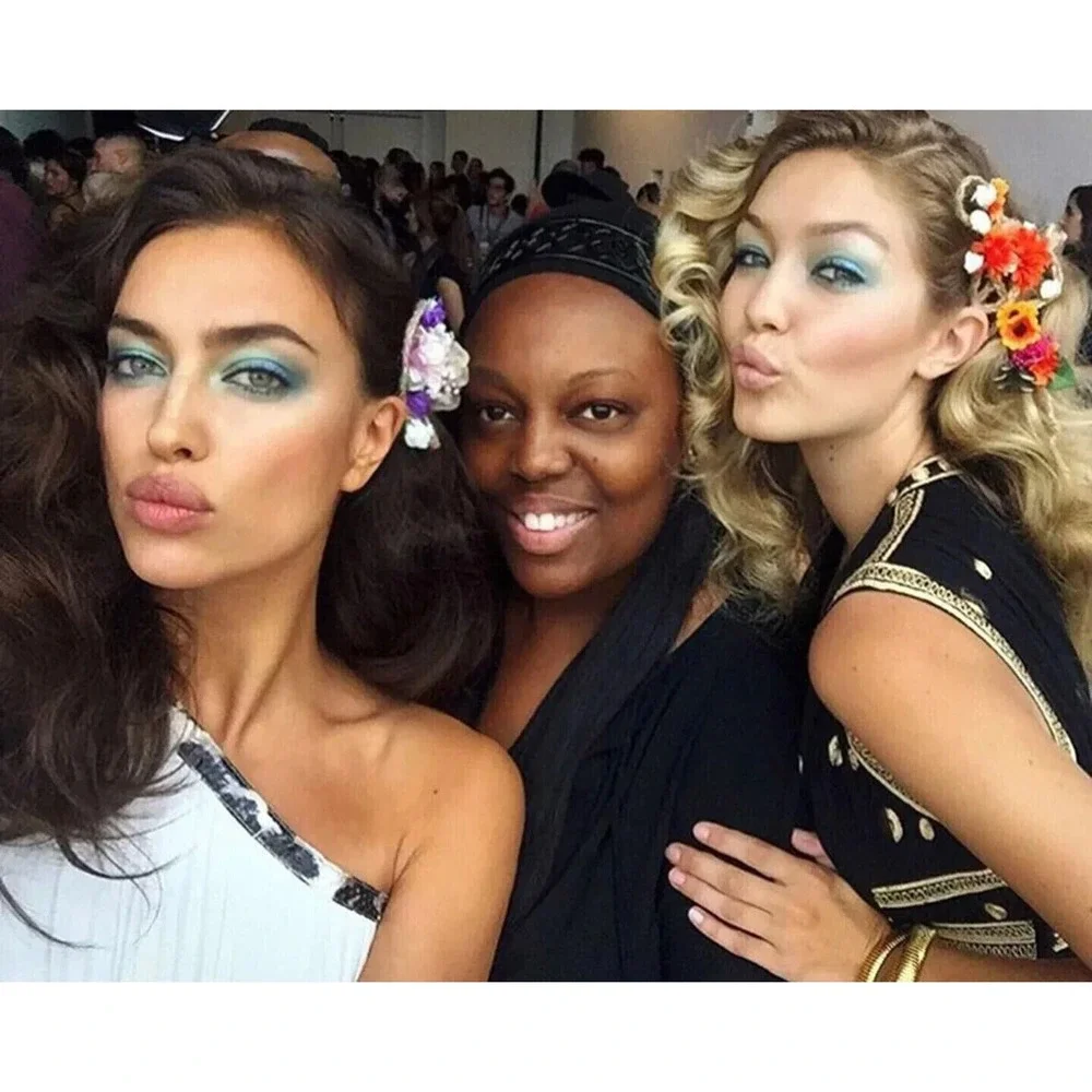 RARE Archival Diane Von Furstenberg DVF 16 Runway Show Hair Wedding Boho Clip OR - Picture 3 of 15